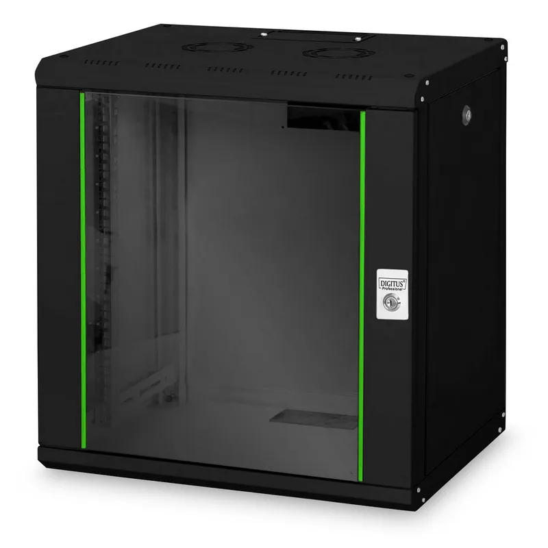 Digitus Wall Mounting Cabinet Unique Series - 600x600 DN-19 12U-6/6-SW