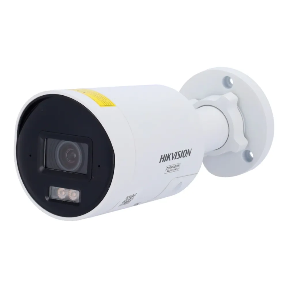 Câmara de Segurança IP Hikvision PRO Bullet ColorVu 3.0 PoE 8MP 4mm Exterior IP67 - DS-2CD2087G3-LI2UY/SL