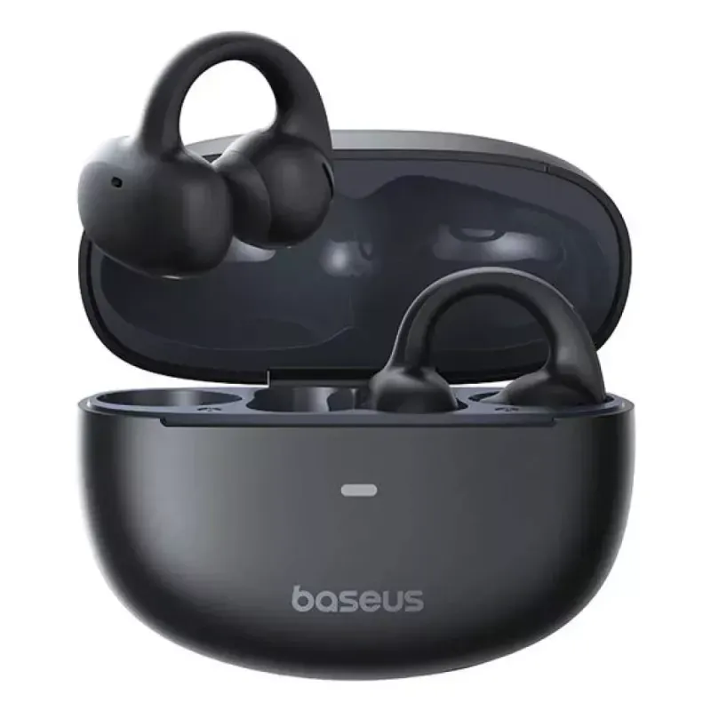 Auriculares Os-Baseus Bowie Mc1 Ol Open-Ear Tws Earbuds Cosmic Black