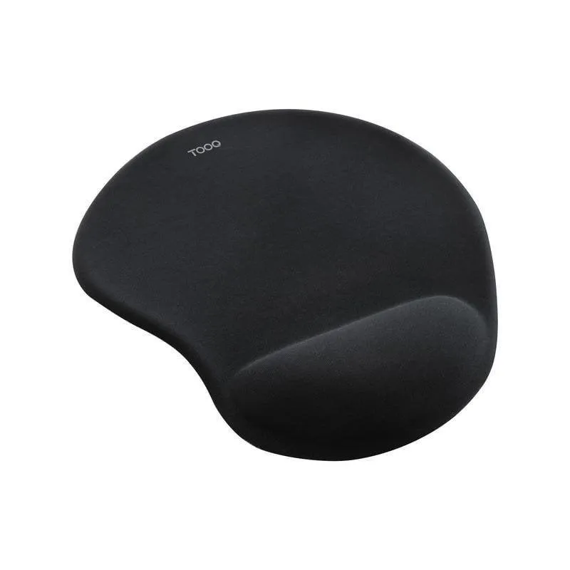 TooQ TQMP1001-B Tapete de Rato Ergonómico com Gel e Base Antiderrapante