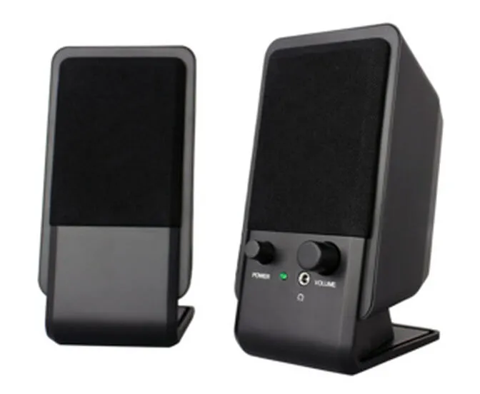 EWENT COLUNAS 2.0 10W VOLUME CONTROL JACK 3.5" USB BLACK