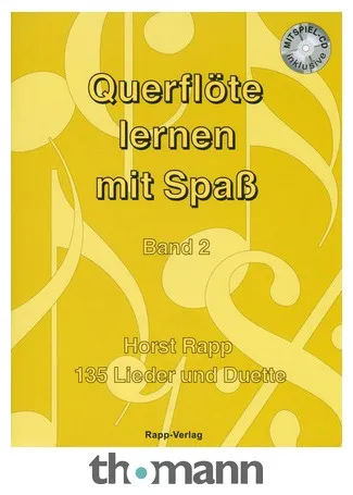 Horst Rapp Verlag Querflöte Lernen mit Spaß 2