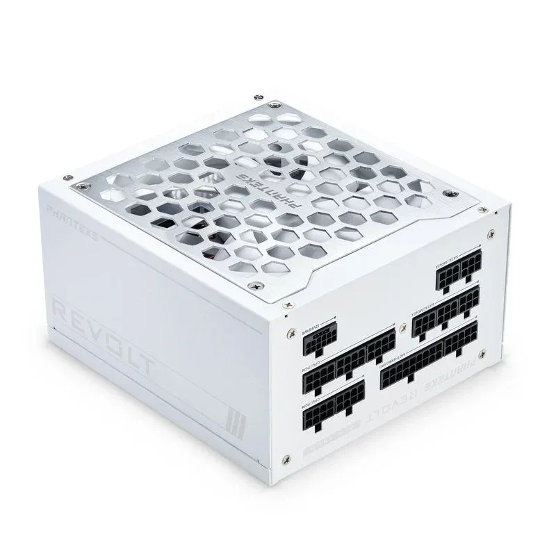 Fonte Alimentação Phanteks Revolt 1000W 80 Plus Platinum Modular Branca
