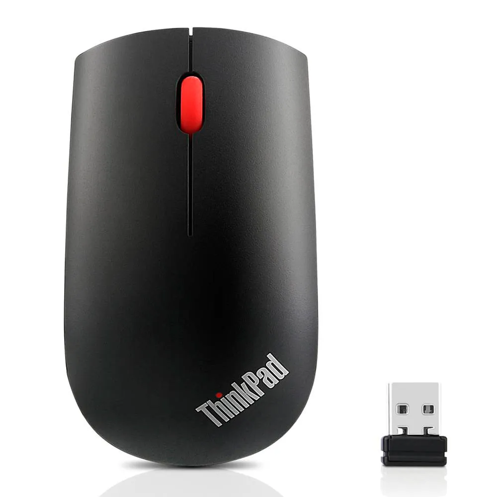 Rato Óptico Lenovo ThinkPad Essential Wireless 1200DPI Preto