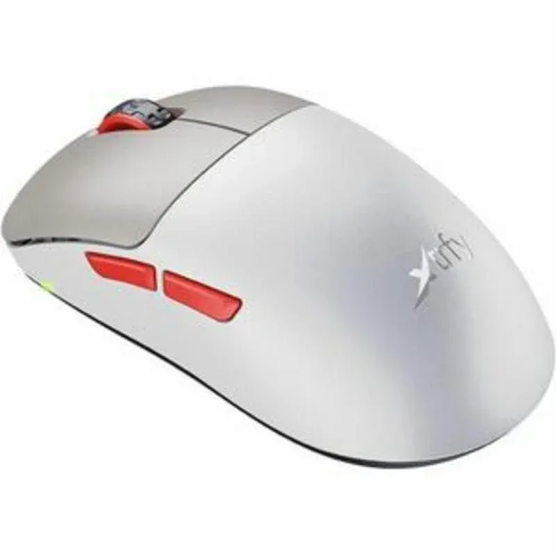 Rato CHERRY XTRFY M8 Wireless 26000 DPI Bege Vermelho Recarr.