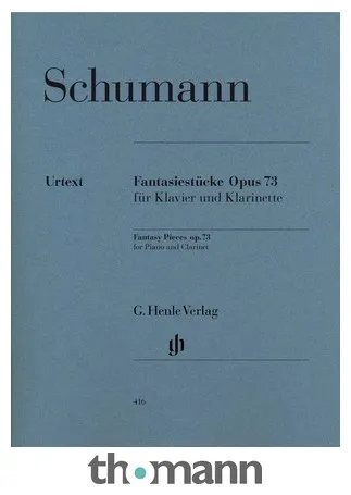 Henle Verlag Schumann Fantasiestücke Cl