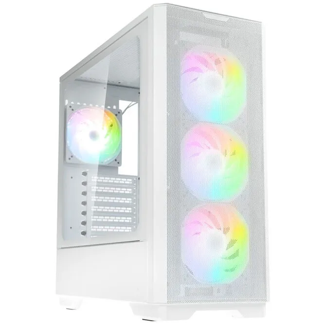 Caixa ATX Kolink Unity Solar ARGB Mesh Branco