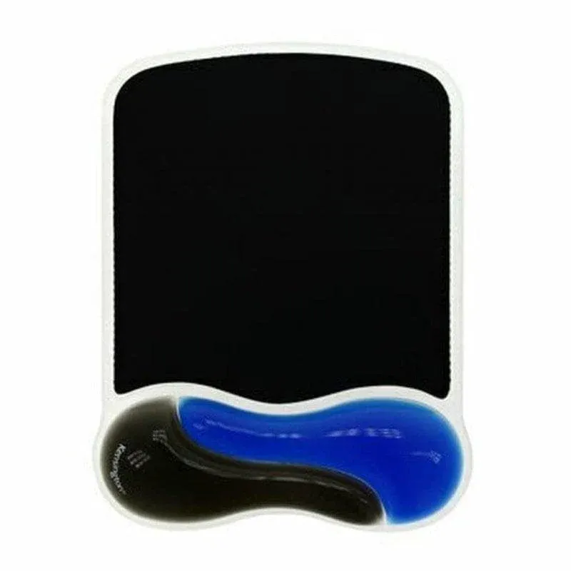 Tapete de rato Kensington Duo Gel com repousapoilhos Azul/Negro