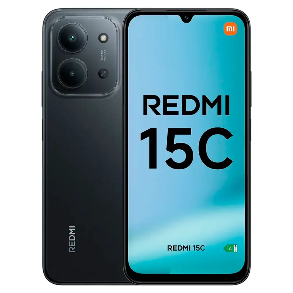 Xiaomi Redmi 15C 5G 256GB/4GB Dual SIM Preto Midnight
