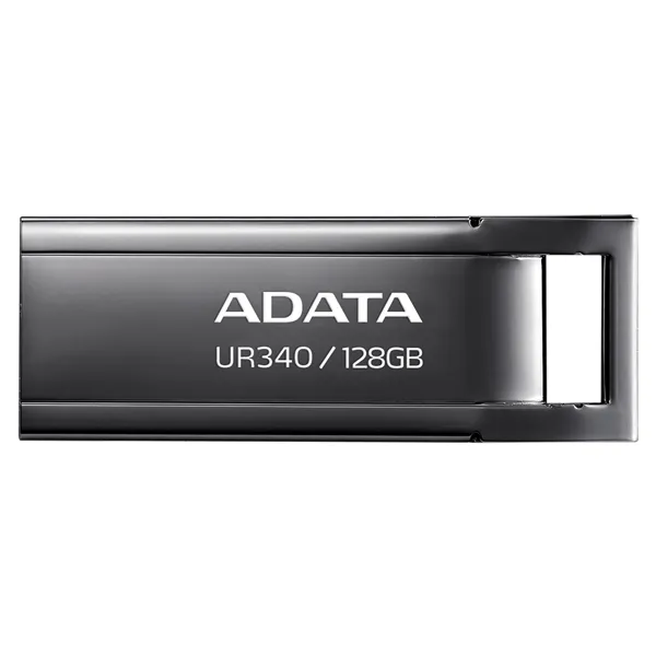 Pen Drive Pen USB Adata UR340 128GB USB 3.2 Metal Preto Compacto