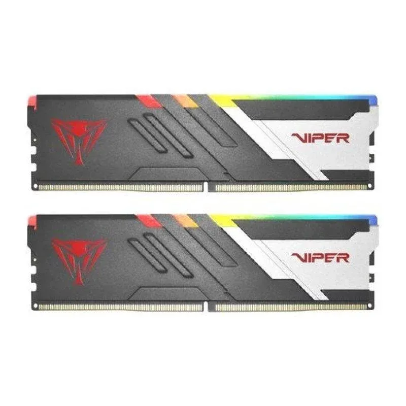Memória RAM Patriot Viper RGB PVVR532G640C32K Memórias RAM 32GB (Kit 2x16GB) DDR5 6400MHz