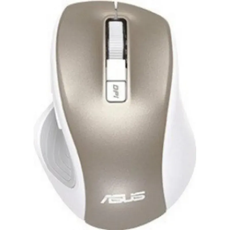 Rato Asus MW202 RF sem fios 4000 DPI Ouro 6 botões ergonómico