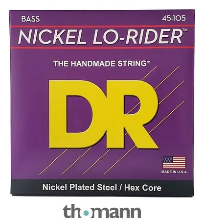 DR Strings Nickel Lo-Rider NMH-45