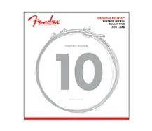 Jogo cordas guitarra elétrica Fender 3150R Bullet End 010-046