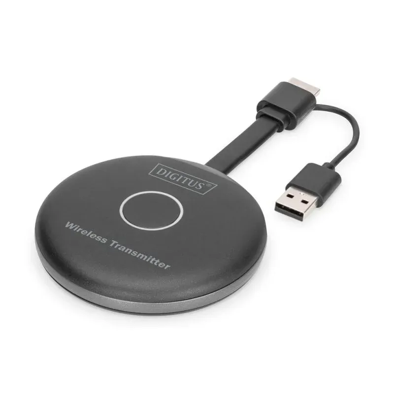 Digitus DS-55322 extensão AV Transmissor AV Preto, Cinzento DS-55322