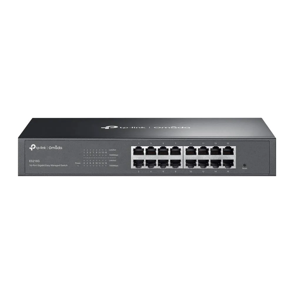 Switch de Rede TP-Link Omada ES216G 16 Portas Gigabit Managed