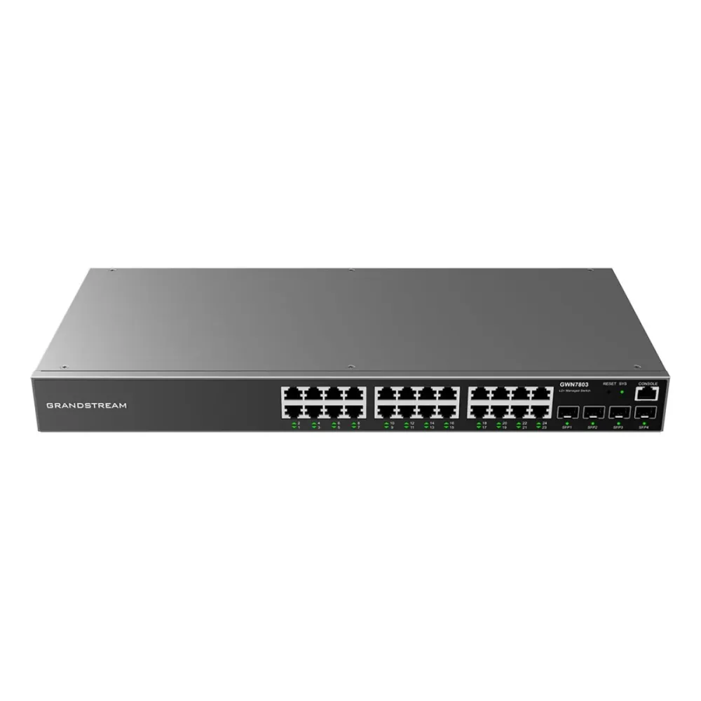 Switch Grandstream GWN7803 24 Portas Gigabit