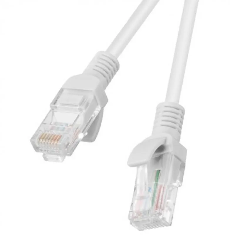 Lanberg Cable de Red RJ45 UTP Cat.5e 25cm Gris