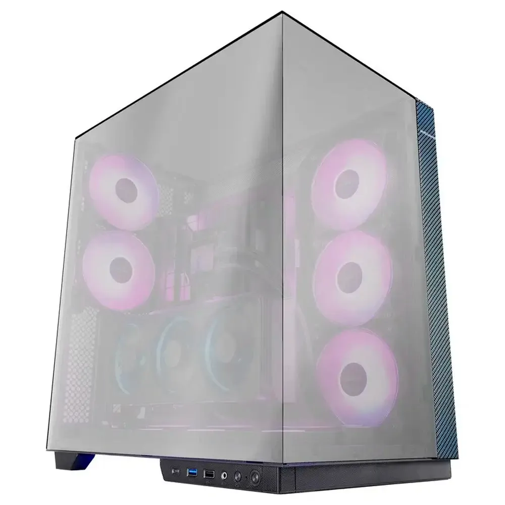 Caixa ATX Mars Gaming MC-3GF Pro Tempered Glass Preta
