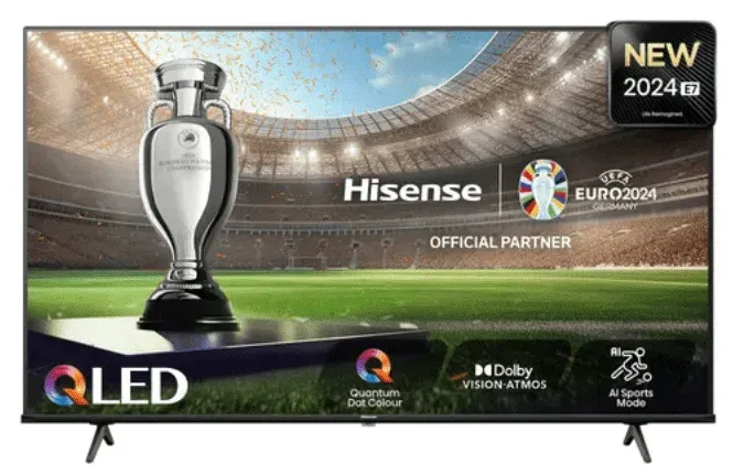 Televisor Hisense 65E77NQ 65" 4K Ultra HD Smart TV Preto