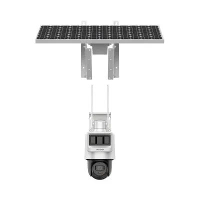Câmara de Segurança IP Solar Hikvision Wifi PT 4Mp 2.8mm Exterior IP66- DS-2DE2C400IWG-K/4G/C09S20(2.8mm)