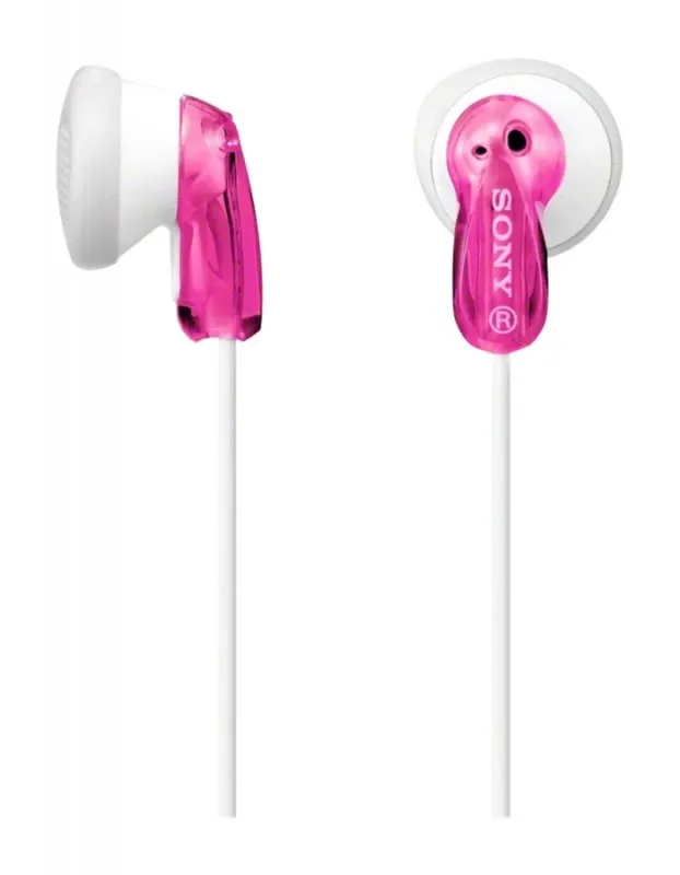 MDR-E9LPP Rosa - Auscultadores de tipo fechado, Diafragma de 13.5 mm para graves potentes. Cabo leve e resistente de 1.2 m