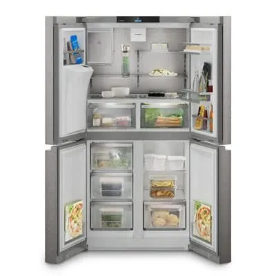 Frigorífico Americano Liebherr MBsddi 9028 Plus BioFresh NoFrost | 180,5x90,6x74,5 cm | 545 L | D | Prateado