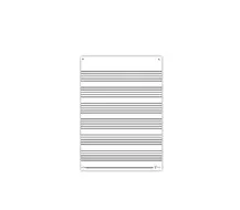 Quadro Pautado Fuzeau 7534 59,5x86cm 6 pautas