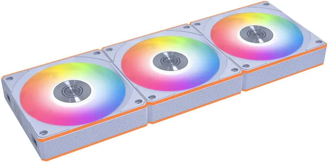 Ventoinha Lian Li UNI FAN CL120 Wireless RGB PWM Branco 120mm (Pack 3)