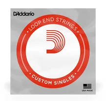 Corda individual com laço D'Addario LE028W Nickel Wound