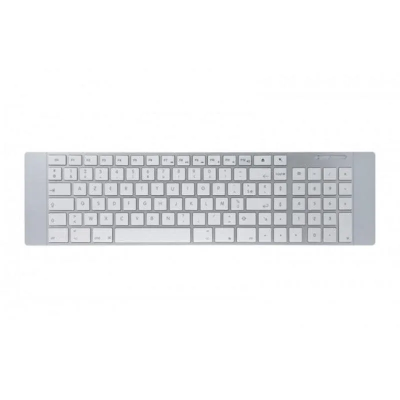Teclado Mobility Lab ML300900 sem fios Bluetooth AZERTY completo com teclado numérico prata