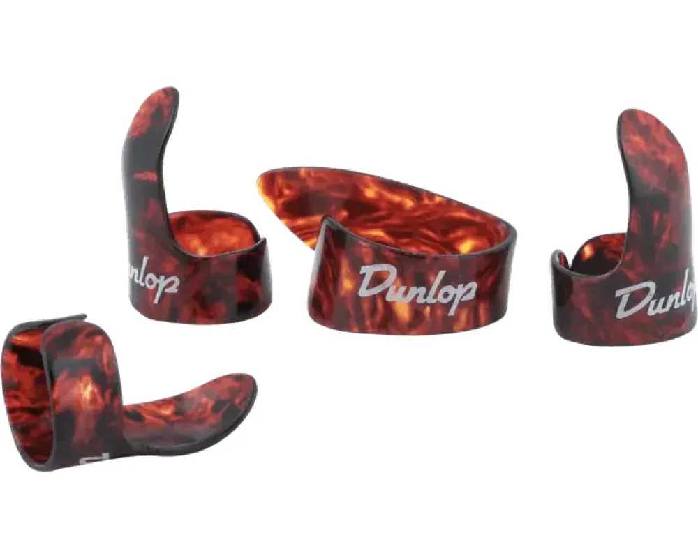 Dunlop 9020TP Shell Fingerpicks and Thumbpick L