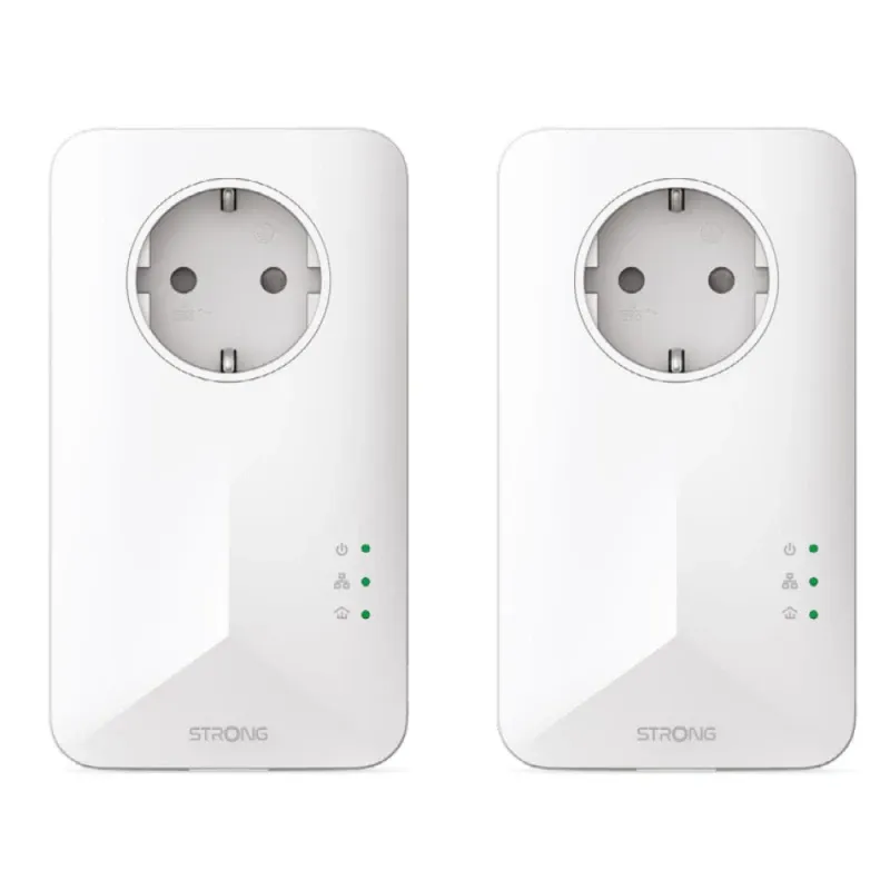 Adaptador de Rede Strong Powerline 1000 Mbit/s (2Unidades)
