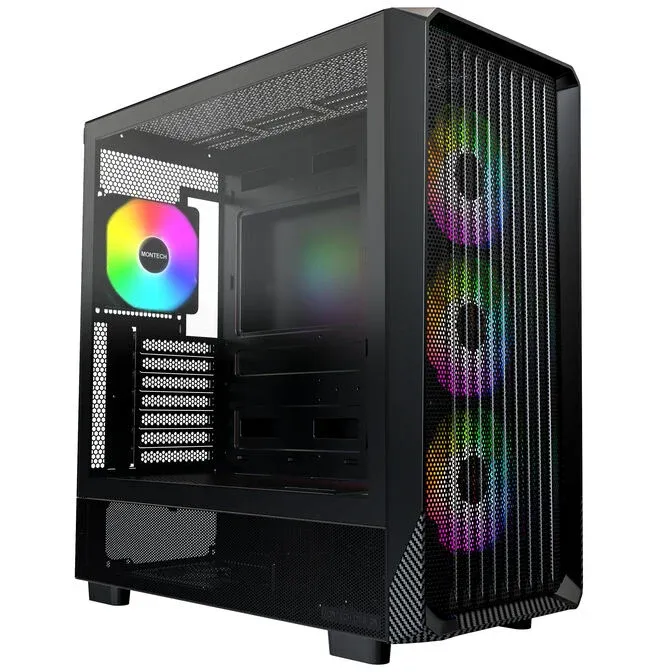 Caixa ATX Montech X5 ARGB Preto