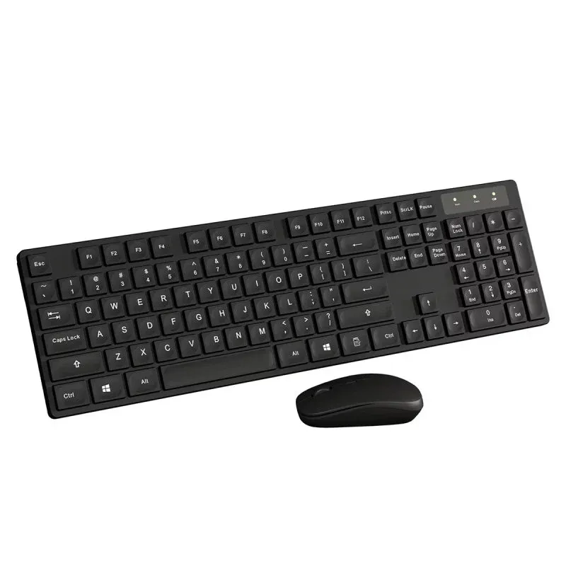 Klack K10C Conjunto de Teclado 104 Teclas e Rato Sem Fios Preto (ES)