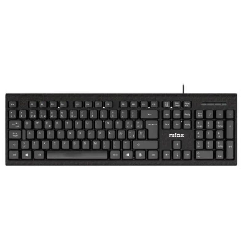 Nilox NXKME0011 Conjunto de Teclado Membrana e Rato Ótico USB (ES)