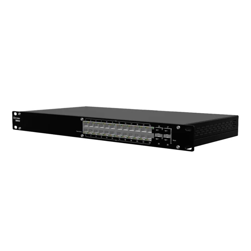 Switch Teltonika SWM282 24 Portas Gigabit PoE - TK-SWM282
