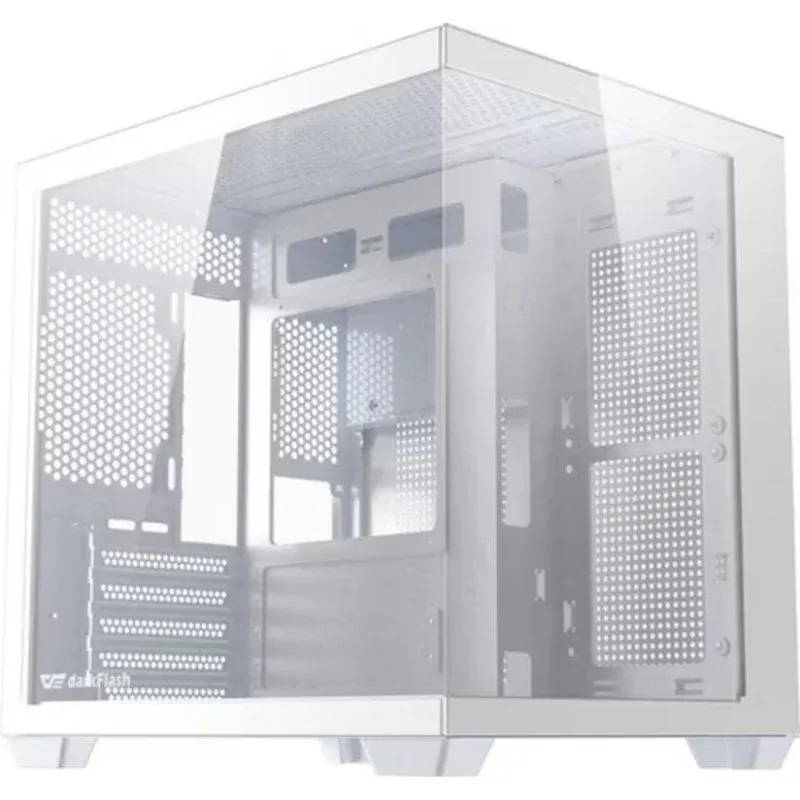 Caixa de Computador Caixa PC Darkflash B275 PRO WHT NoF Branca