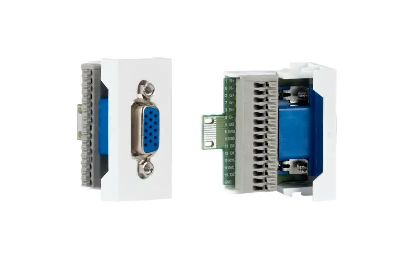 Conector VGA HD15 F. p/ Painel Ligação ½ - WP-34V