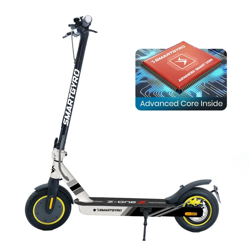Trotinete Smartgyro Z-One Trotinete Elétrica Certificada 10 350W Cinzenta