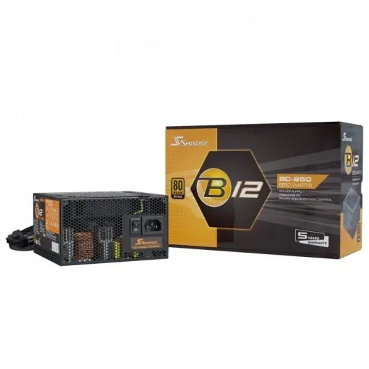 Fonte de Alimentação Seasonic B12 BC 850W 80+ Bronze