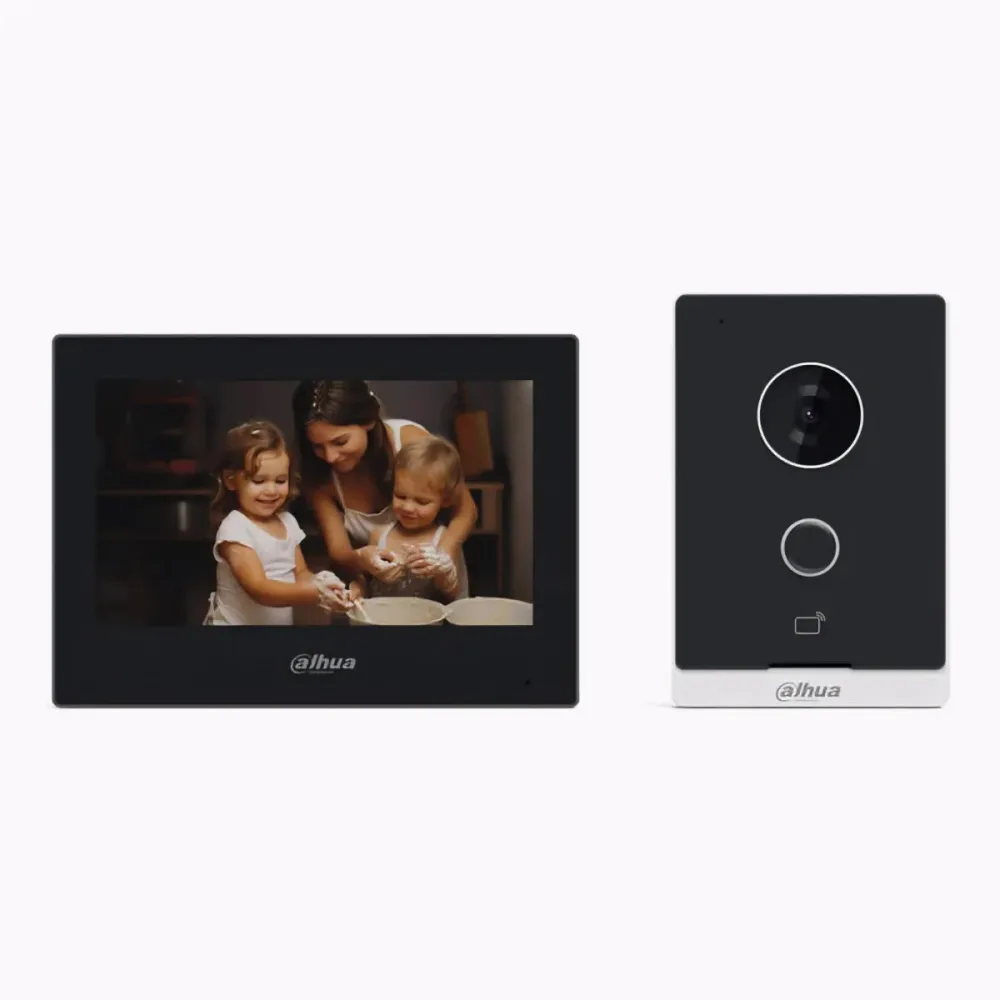 Kit de Vídeo Porteiro Dahua IP KIT 2MP IP65 - KTW04