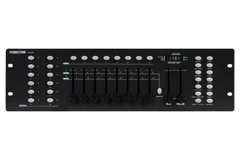 Controlador DMX 512 192 Canais - DMX-83