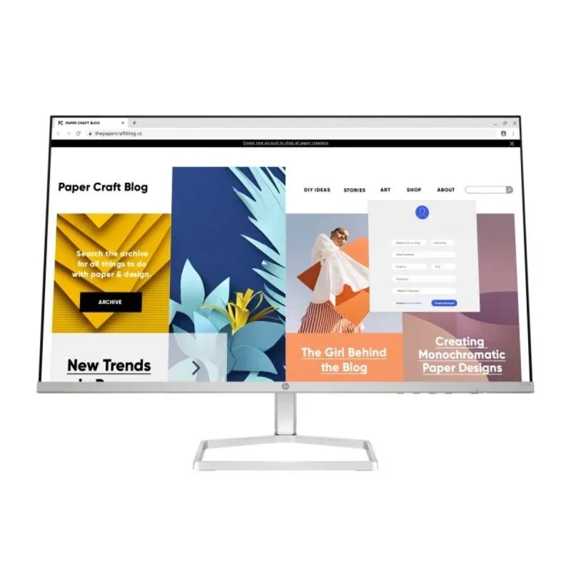 HP Serie 5 527sw Monitor 27" FullHD 100Hz IPS 5ms Micro-Edge Branco