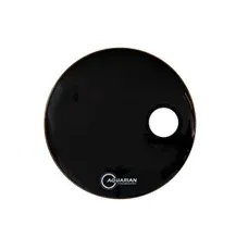 Pele Bombo 22" Aquarian SMPTCC22BK 4 3/4" Off Set Hole Black