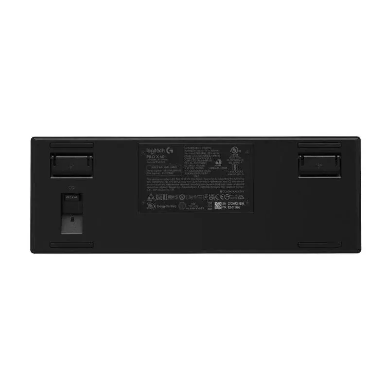 Teclado mecânico Logitech G PRO X 60 Layout FR retroiluminado RGB sem fios