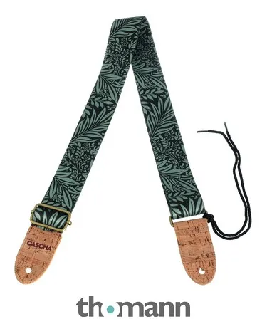 Cascha Ukulele Strap Olive Jungle Veg