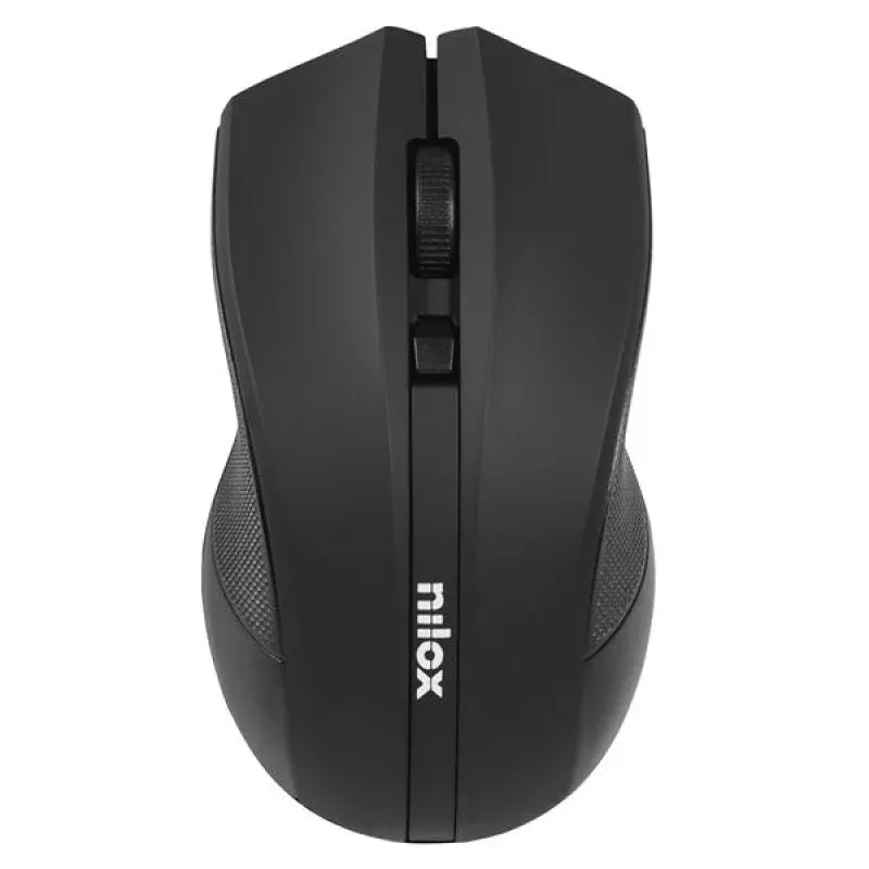 Nilox Rato Ótico Sem Fios Ambidestro 1600DPI Preto