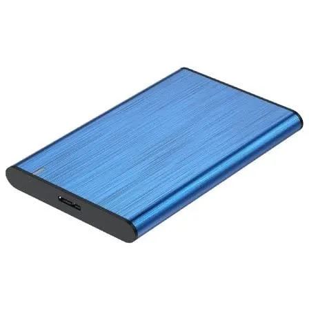 Caixa Externa p/ Disco 2.5 USB 3.0 (Azul) - AISENS