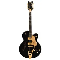 Gretsch Synchromatic Falcon Hollow Body Single-Cut Bigsby Preta